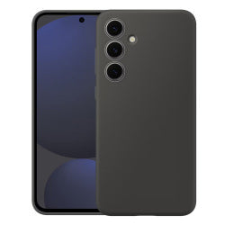 okkes Basic TPU Case für Samsung Galaxy S24 FE – Schwarz