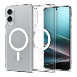 Samsung Galaxy S25 Edge Hülle MagSafe – Transparent | OKKES Ultra Slim