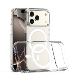 OKKES MagSafe kompatible Hülle für Apple iPhone 17 Pro – Slim Case 1,5 mm