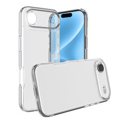 okkes® AIR TPU Hülle für Apple iPhone 17 Air Transparent – Slim Clear Case Stoßfest