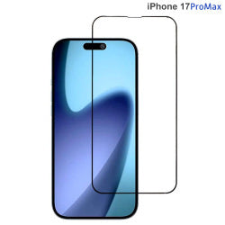 OKKES Premium Panzerglas 3D für Apple iPhone 17 Pro Max – 9H Displayschutz