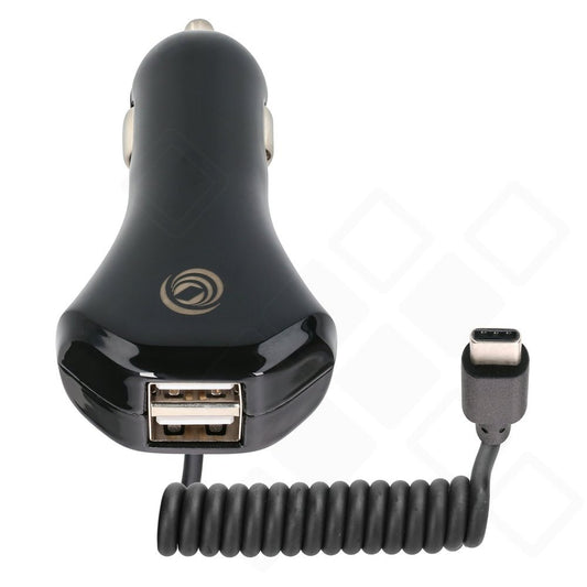 anco Autoladegerät 33W – USB-C & 2x USB-A KFZ Ladeadapter Schwarz