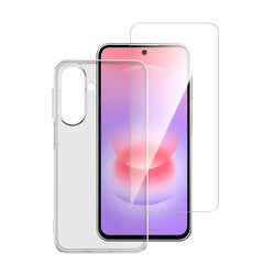 4smarts 360° Protection Set für Samsung Galaxy A27 5G mit transparenter Hülle und 9H Panzerglas