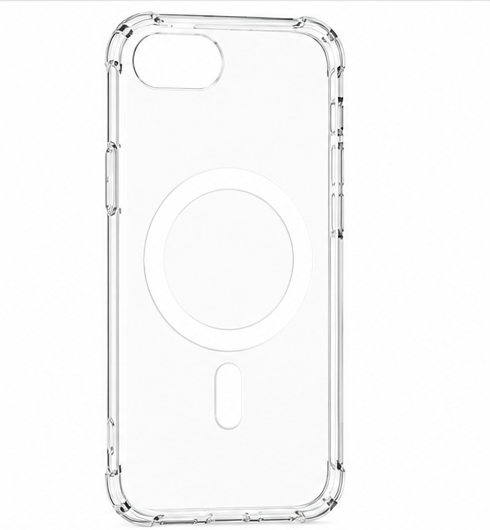 4smarts Hybrid Case Ibiza für Apple iPhone 17e und iPhone 16e transparent mit MagSafe