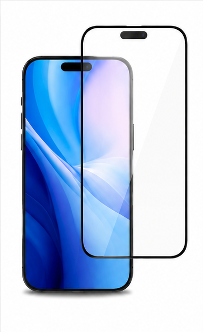 4smarts Second Glass 9H Panzerglas mit Montagerahmen für Apple iPhone 17 und iPhone 16 Pro