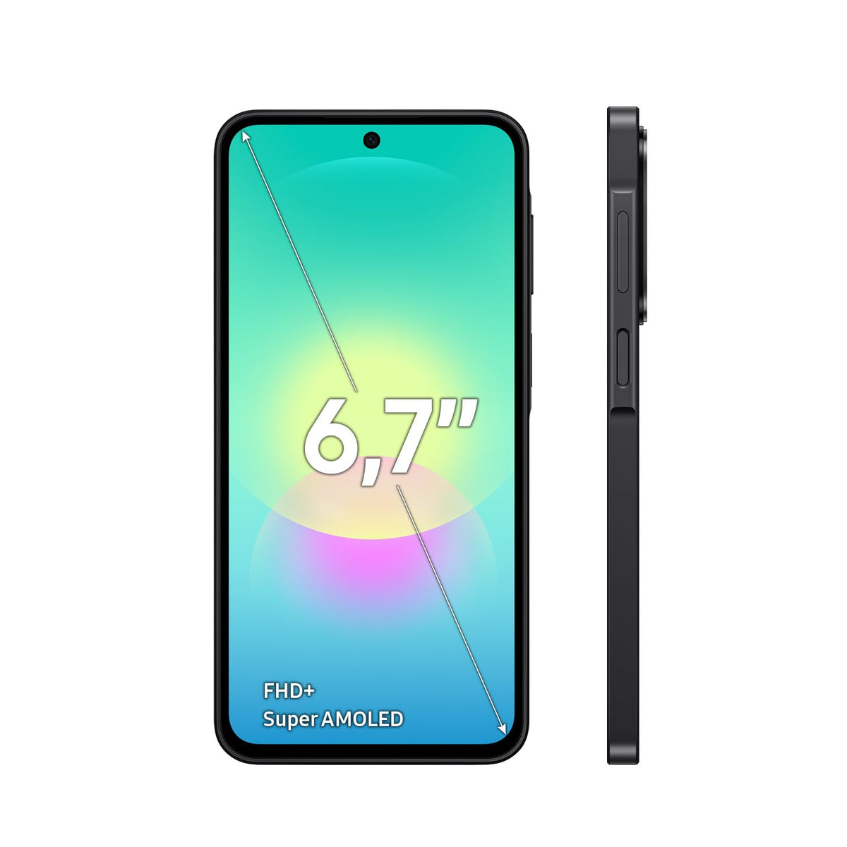 Samsung Galaxy A27 5G Smartphone mit KI-Funktionen, Handy, Blue, 128 GB