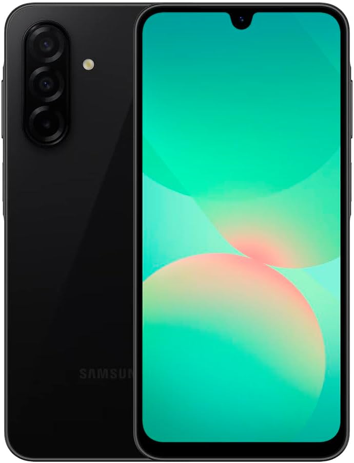 Samsung Galaxy A26 5G 6GB RAM 128GB Speicher AI Handy 5.000mAh Akku Android 15 Smartphone ohne Simlock ohne Branding (Schwarz)