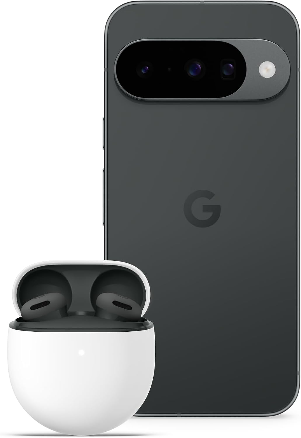 Google Pixel 10 – Android-Smartphone ohne SIM-Lock, mit Gemini, innovativer Dreifach-Rückkamera, mehr als 24 Stunden Akkulaufzeit und 6,3 Zoll großem Actua-Display – Obsidian, 128GB