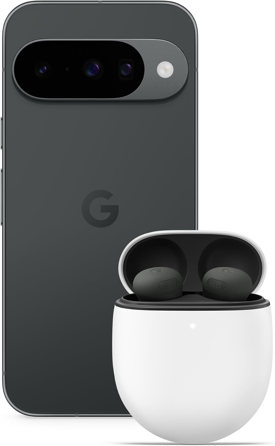 Google Pixel 10 – Android-Smartphone ohne SIM-Lock, mit Gemini, innovativer Dreifach-Rückkamera, mehr als 24 Stunden Akkulaufzeit und 6,3 Zoll großem Actua-Display – Obsidian, 128GB