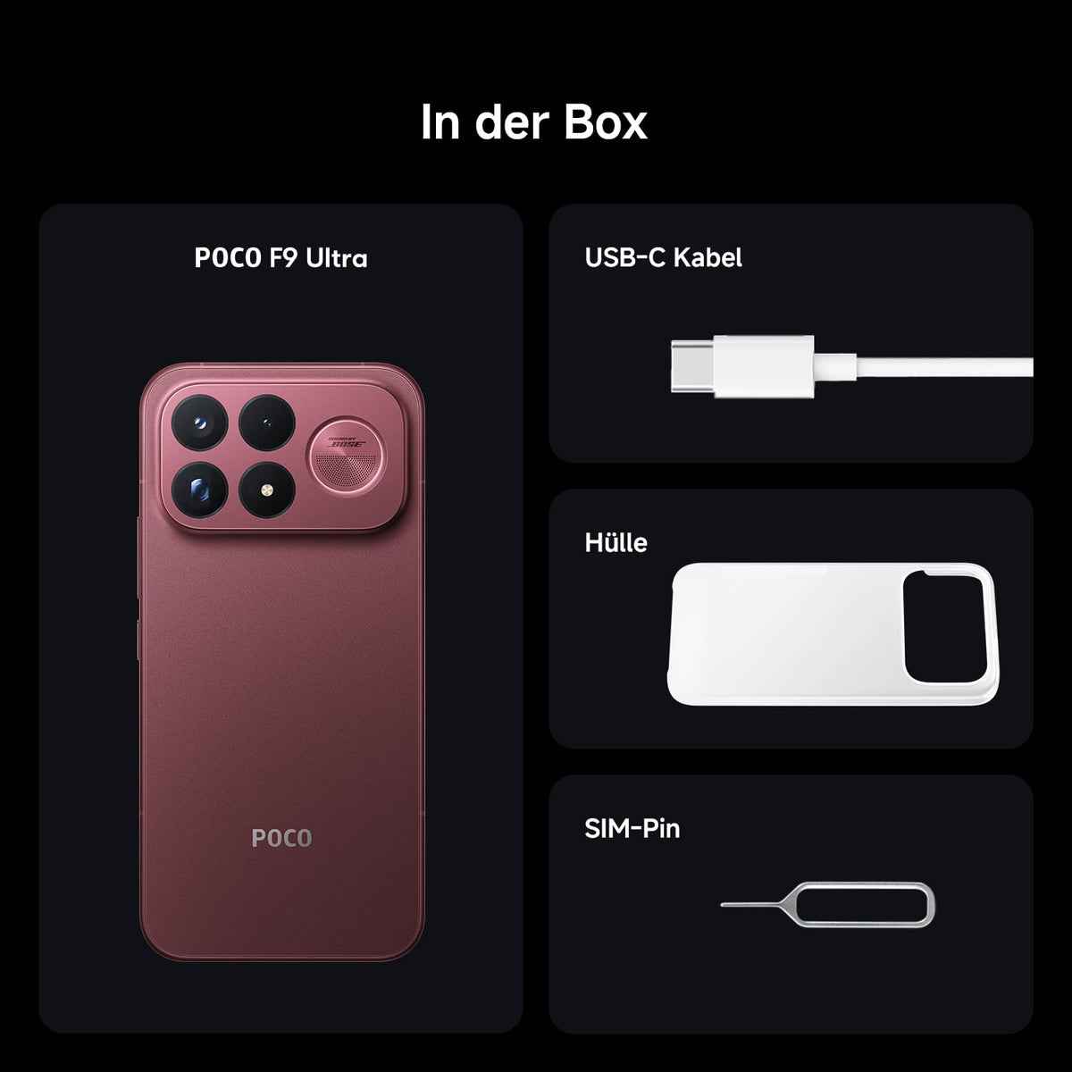 Poco F9 Pro, Smartphone 12+512 GB, Black, 6330mAh Akku, 100W Laden