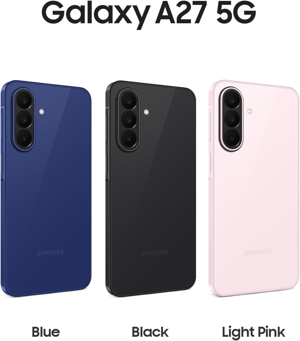 Samsung Galaxy A27 5G Smartphone mit KI-Funktionen, Handy, Blue, 128 GB