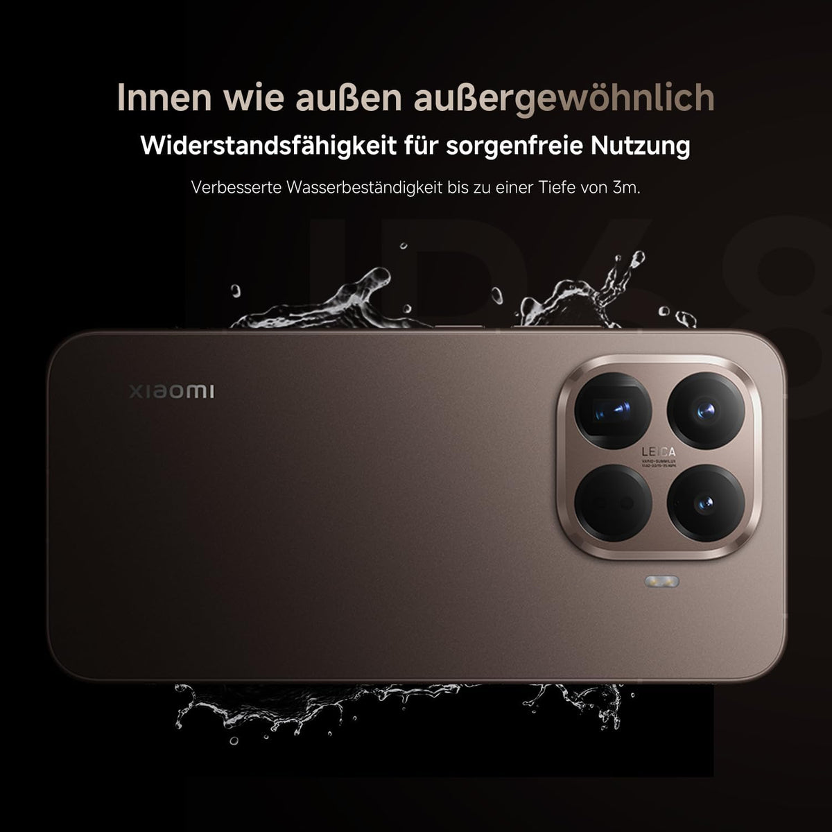 XIAOMI 15T Pro 12+512GB, Unlocked, 6,83" 144Hz, Dimensity 9400+, 50MP Leica 5X Teleobjektiv, 5500mAh, Titan, 2J Garantie