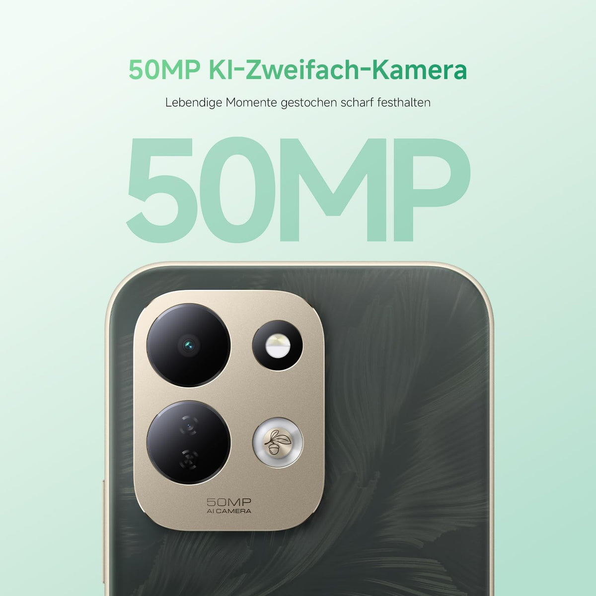 XIAOMI REDMI 17, Smartphone 4+128 GB, Grün, 7500mAh Akku, 45W Laden