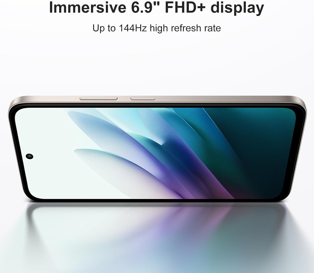 XIAOMI Redmi 15 5G 8+256 GB Smartphone, Bildschirm von 6,9 Zoll 144 Hz, Dual-Kamera 50MP, Snapdragon 685, 7000 mAh, Ausgestattet mit Handyhülle (kein Ladegerät enthalten) (Grau)