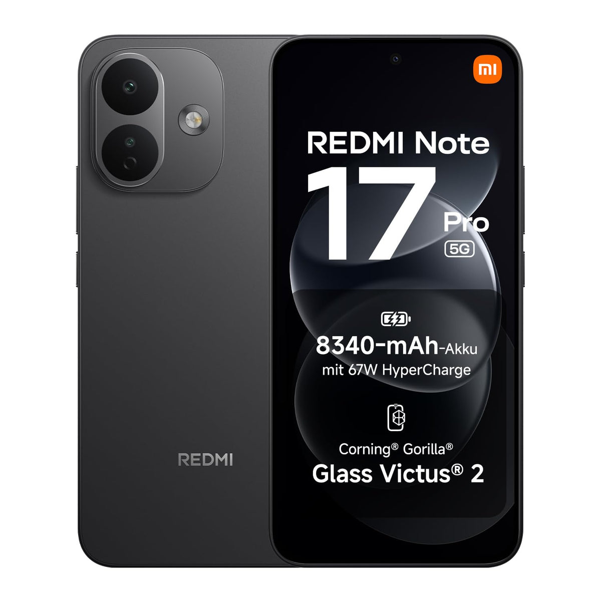 XIAOMI REDMI Note 17 Pro 5G, Smartphone 6+256 GB, Purple, 8340 mAh Akku