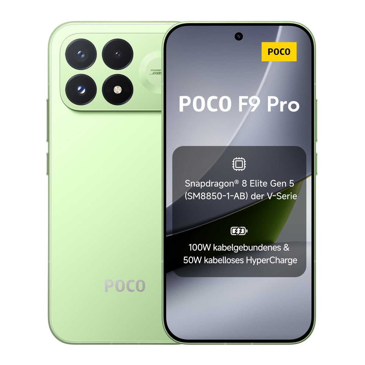 Poco F9 Pro, Smartphone 12+512 GB, Black, 6330mAh Akku, 100W Laden
