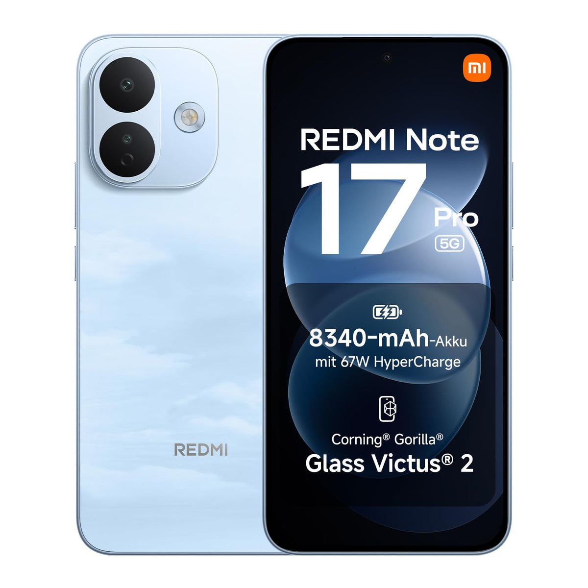 XIAOMI REDMI Note 17 Pro 5G, Smartphone 6+256 GB, Purple, 8340 mAh Akku