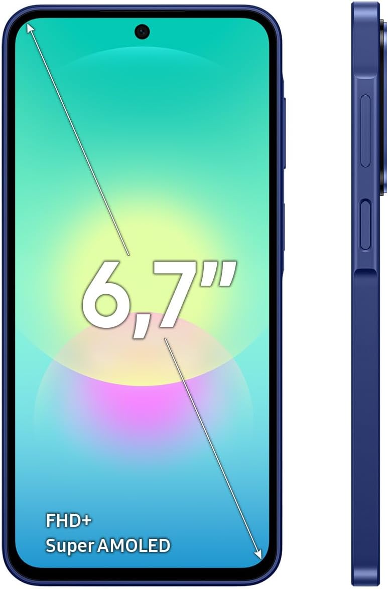 Samsung Galaxy A27 5G Smartphone mit KI-Funktionen, Handy, Blue, 128 GB