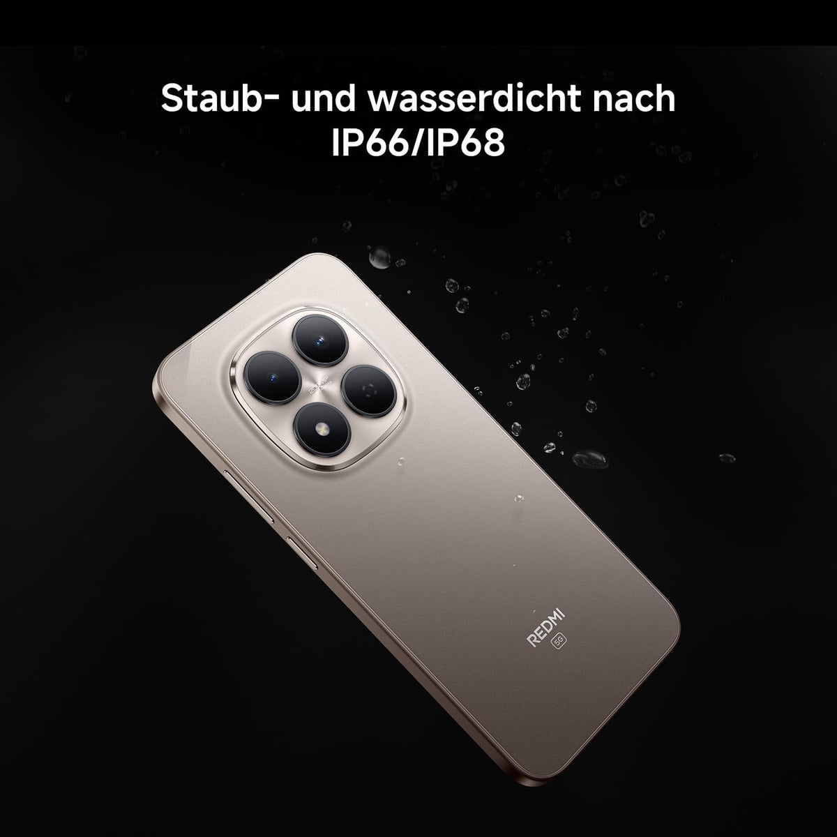 XIAOMI REDMI Note 15 Pro 5G Smartphone 8+256GB 6580mAh 200MP Kamera Schwarz