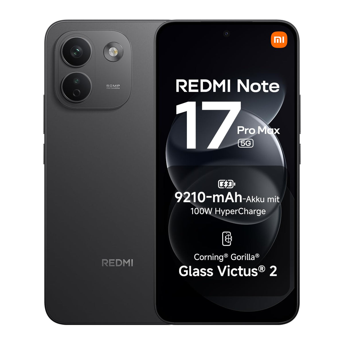 XIAOMI REDMI Note 17 Pro 5G, Smartphone 6+256 GB, Purple, 8340 mAh Akku