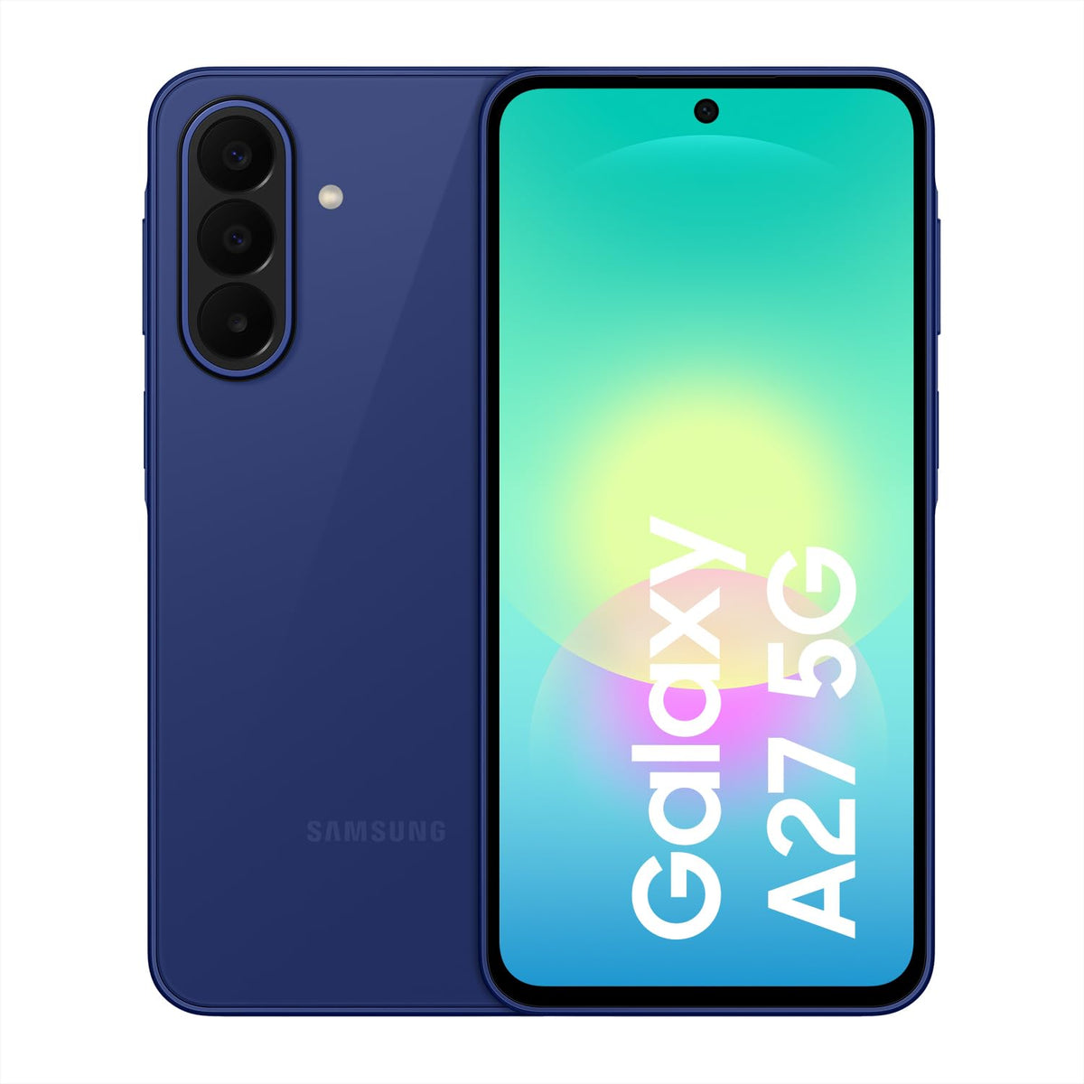 Samsung Galaxy A27 5G Smartphone mit KI-Funktionen, Handy, Blue, 128 GB