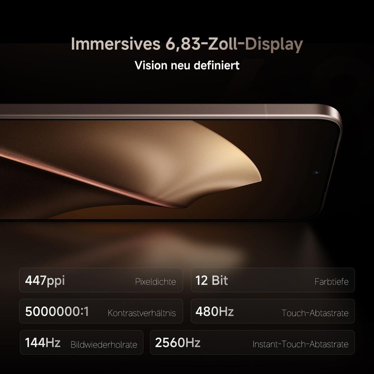 XIAOMI 15T Pro 12+512GB, Unlocked, 6,83" 144Hz, Dimensity 9400+, 50MP Leica 5X Teleobjektiv, 5500mAh, Titan, 2J Garantie