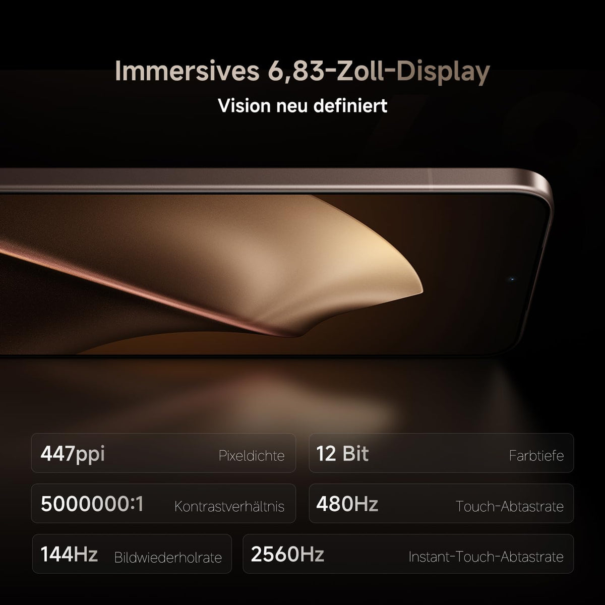 XIAOMI 15T Pro 12+512GB, Unlocked, 6,83" 144Hz, Dimensity 9400+, 50MP Leica 5X Teleobjektiv, 5500mAh, Titan, 2J Garantie
