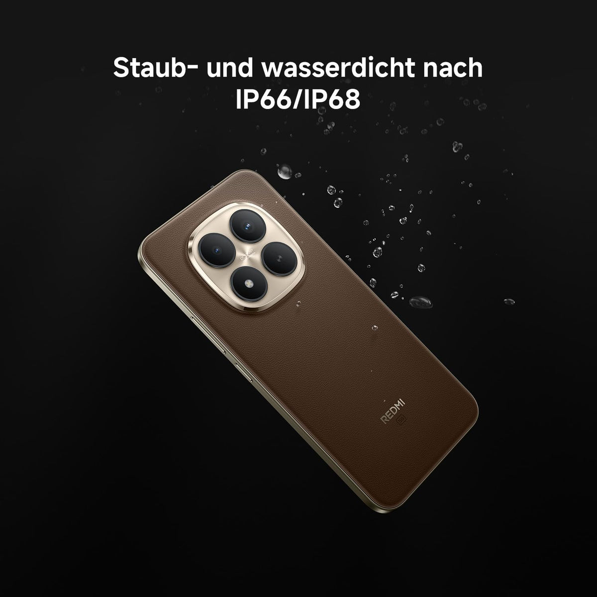 XIAOMI REDMI Note 15 Pro 5G Smartphone 8+256GB 6580mAh 200MP Kamera Schwarz