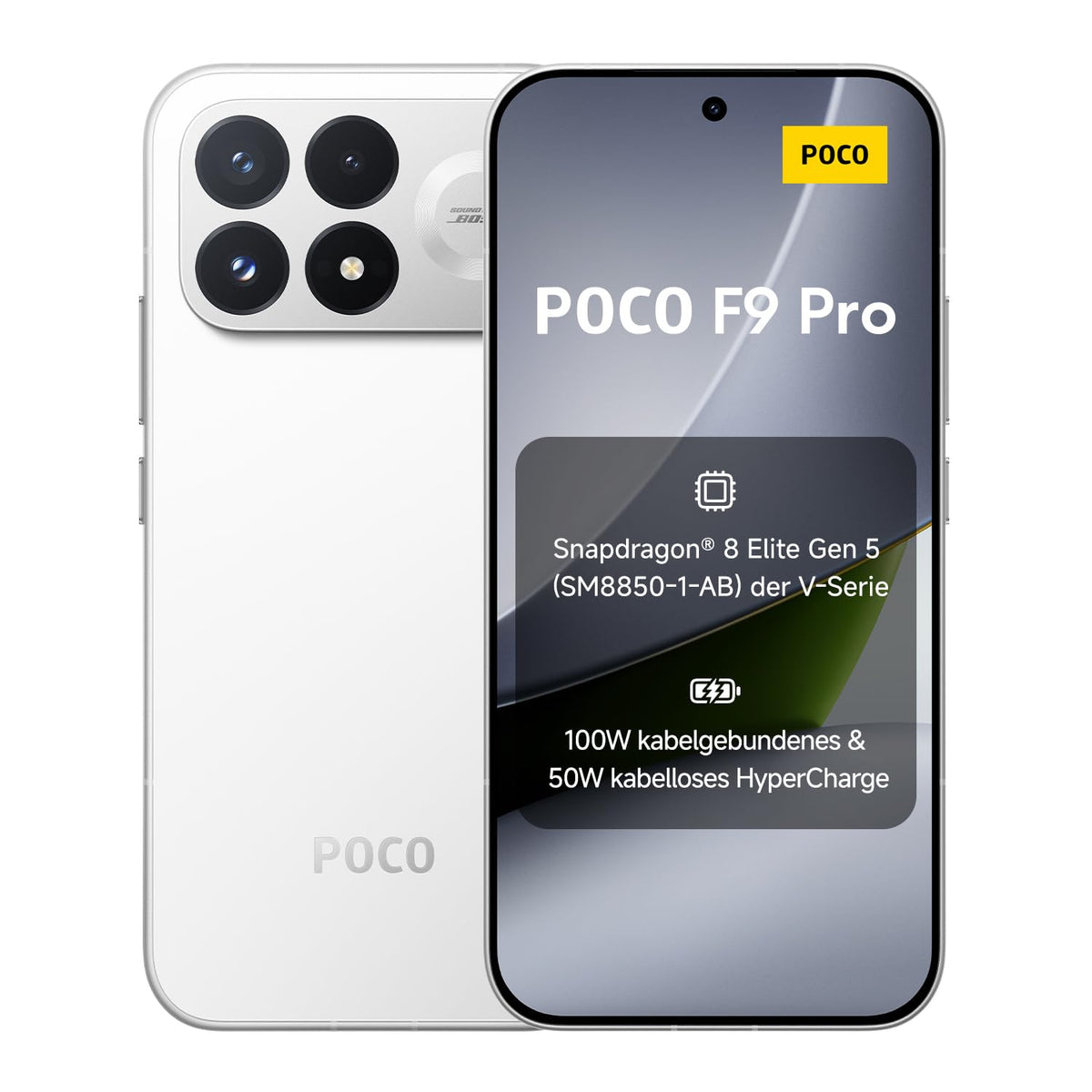 Poco F9 Pro, Smartphone 12+512 GB, Black, 6330mAh Akku, 100W Laden