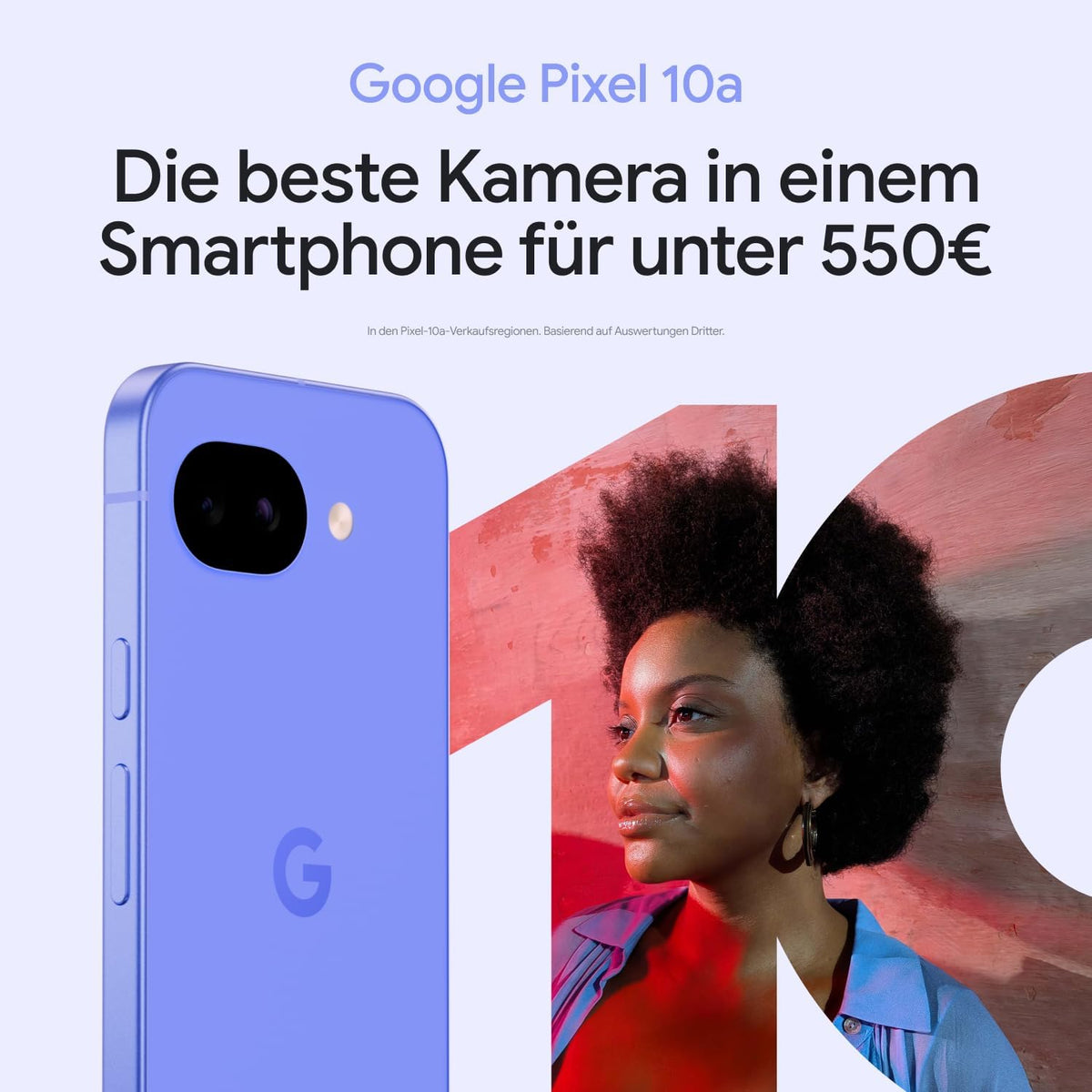 Google Pixel 10a 128GB Berry + Buds 2a - Hazel
