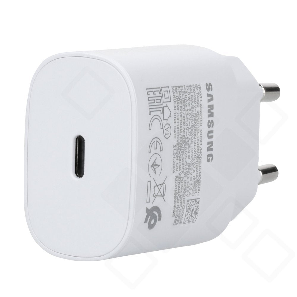 Samsung EP-P2400T Wireless Charger Pad + Fast Charger 15W - weiß