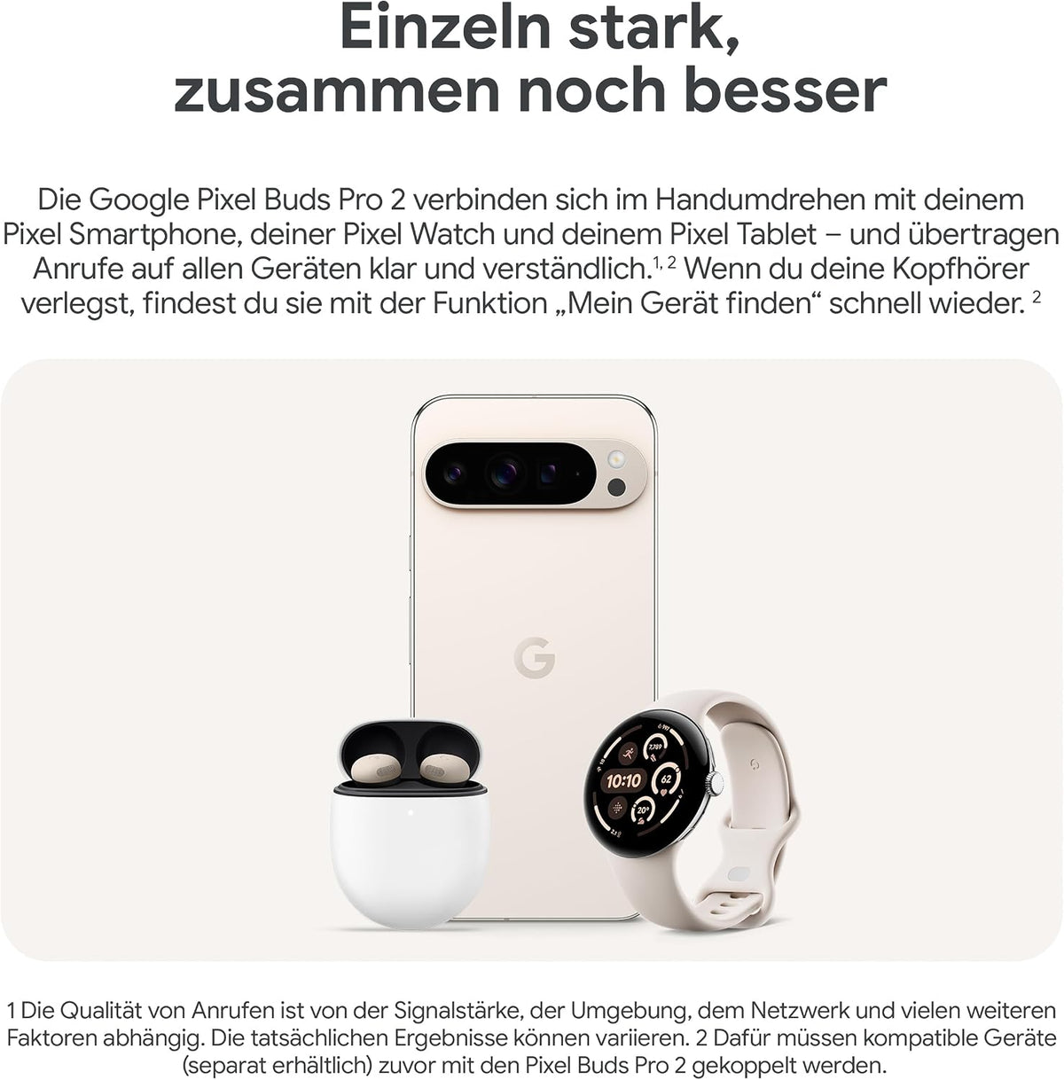 Google Pixel 10 – Android-Smartphone ohne SIM-Lock, mit Gemini, innovativer Dreifach-Rückkamera, mehr als 24 Stunden Akkulaufzeit und 6,3 Zoll großem Actua-Display – Obsidian, 128GB