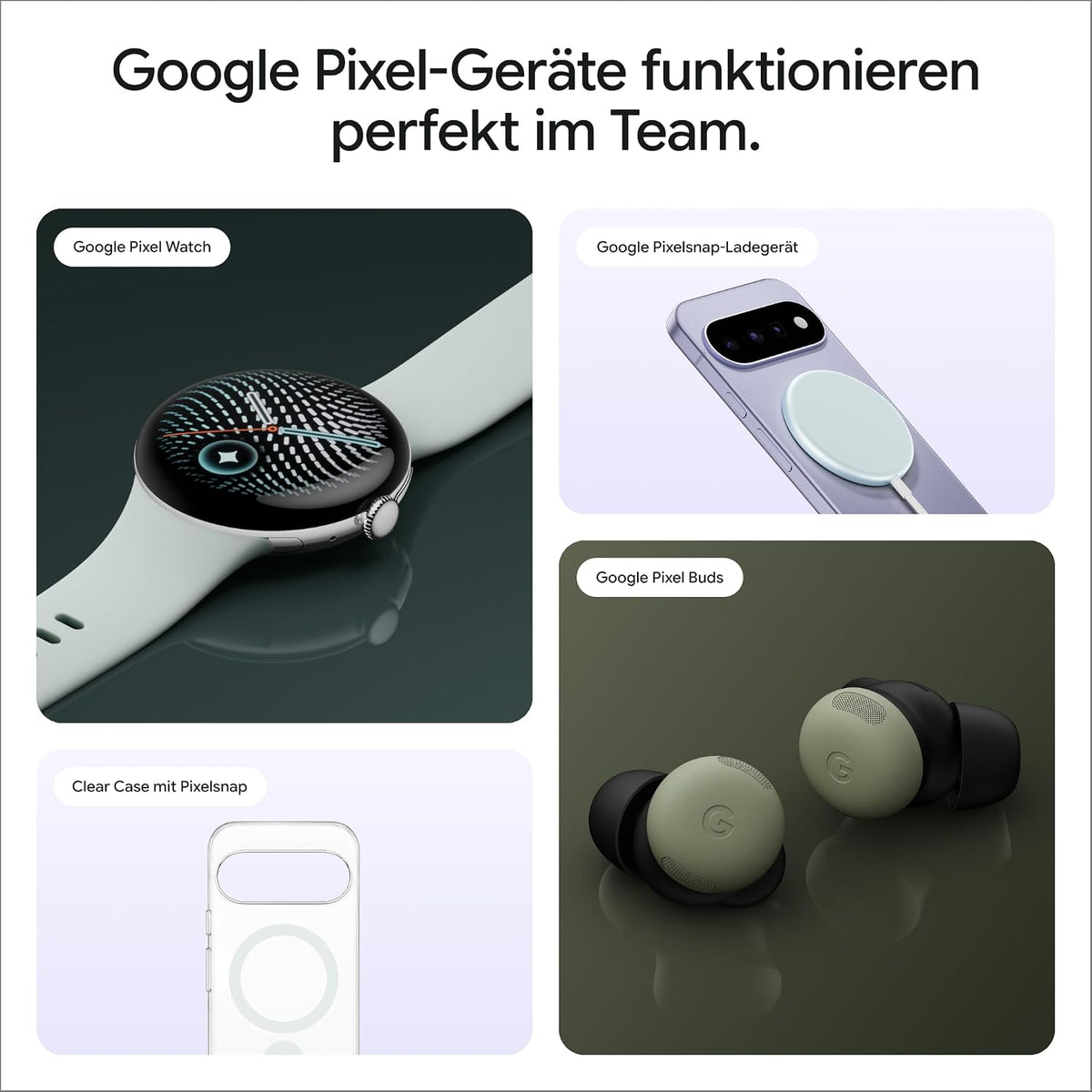 Google Pixel 11 - Smartphone ohne SIM-Lock - Hibiscus, 256GB