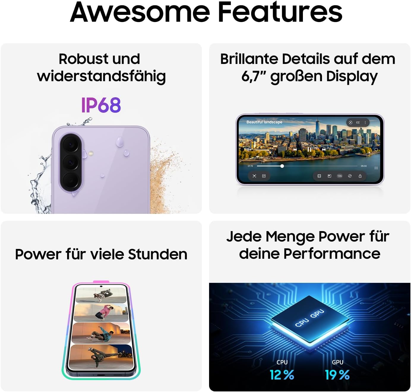 Samsung Galaxy A37 5G – Smartphone mit Galaxy AI
