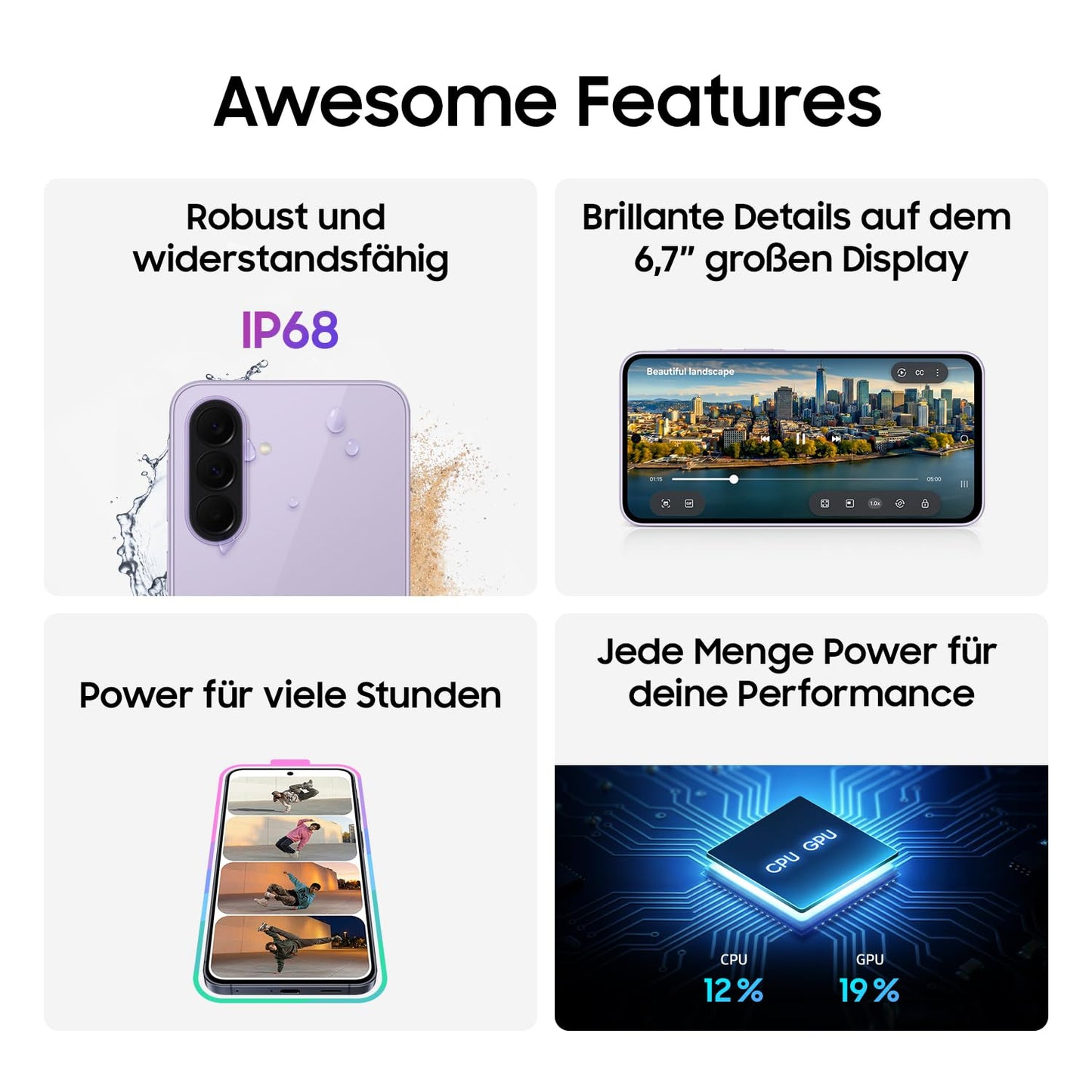 Samsung Galaxy A37 5G – Smartphone mit Galaxy AI