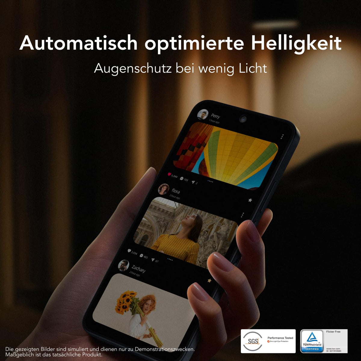 TCL NXTPAPER 70 Pro 5G Android Smartphone mit 6,9 Zoll Natürlichem Licht Display,NXTPAPER 4.0,120Hz FHD+,50MP 1.0um OIS Kamera, MuseFilm, 8GB RAM+256GB ROM, Bequemes Lesen, AI-Produktivität