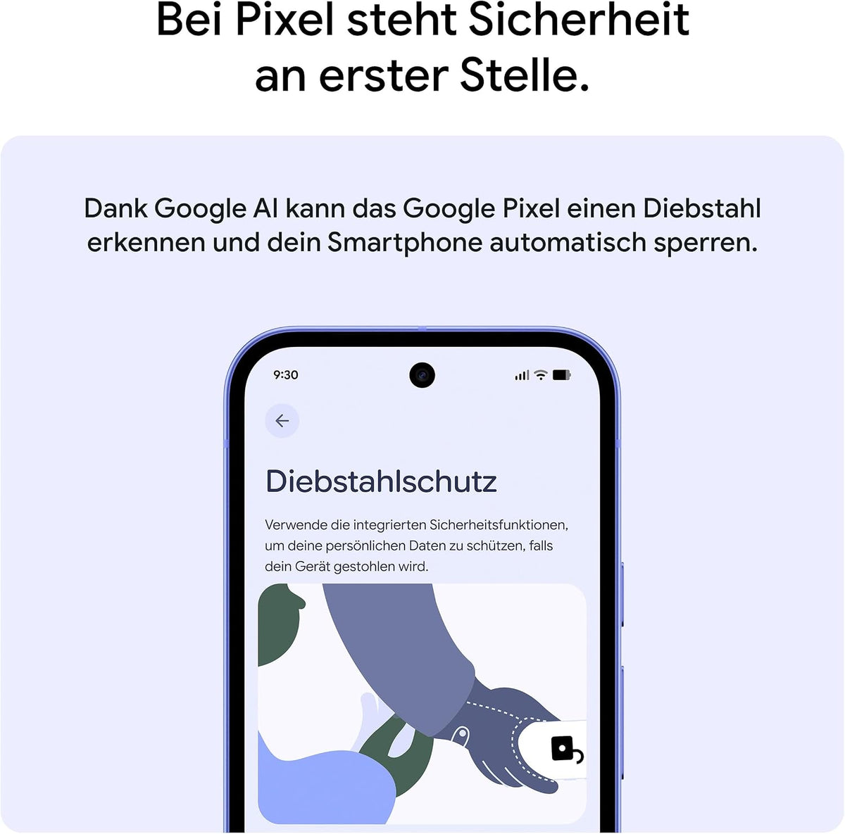 Google Pixel 10a 128GB Berry + Buds 2a - Hazel