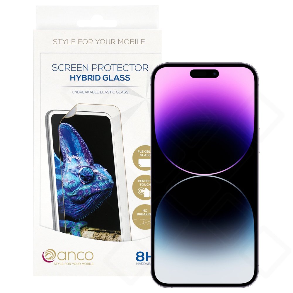 iPhone 14 Pro Max Panzerglas – anco Hybrid Glass | Flexibel & Bruchsicher
