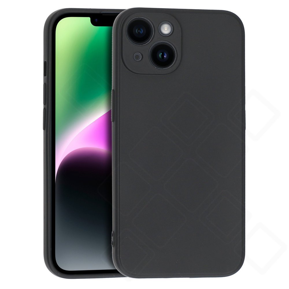 iPhone 14 Hülle Schwarz – anco Dark Case | Matt & Rutschfest