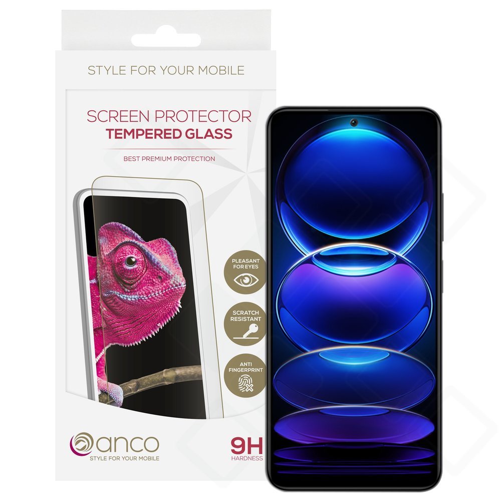 Xiaomi Redmi Note 12 / 12 5G Panzerglas – anco 9H Fullscreen