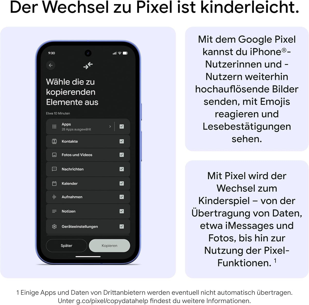 Google Pixel 10a 128GB Berry + Buds 2a - Hazel