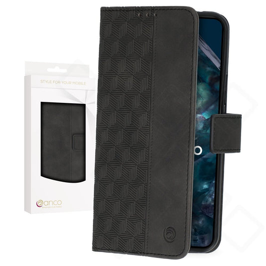 anco Bookcase Geometric für Google Pixel 8 Pro – PU Leder Hülle mit Kartenfach
