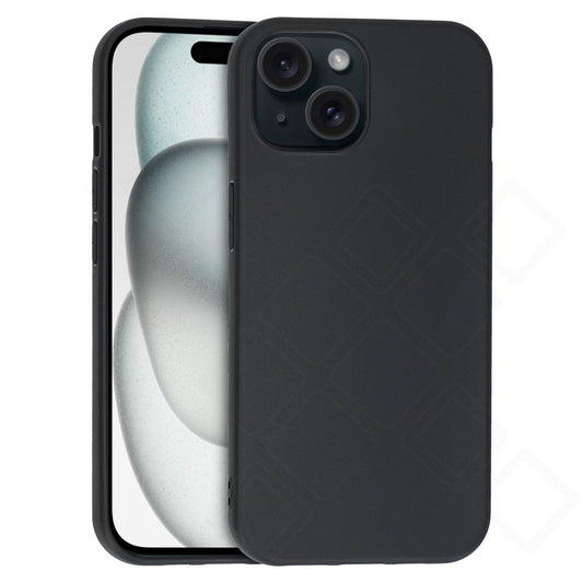 anco Dark Case für Apple iPhone 15 – Schwarz