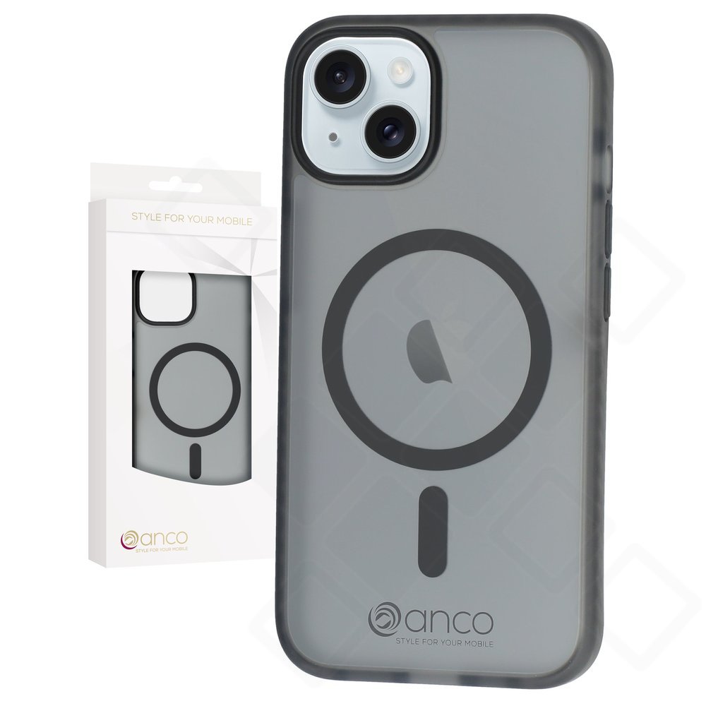 anco Magnetic Protect Case MagSafe iPhone 15 Plus – Frost, 2m Falltest