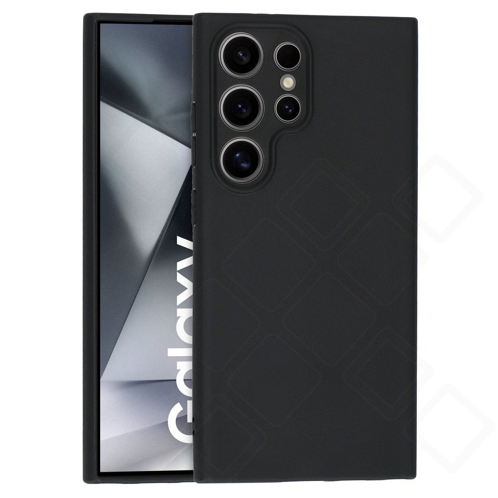 Samsung Galaxy S24 Ultra Hülle Schwarz – anco Dark Case | Matt & Schlank
