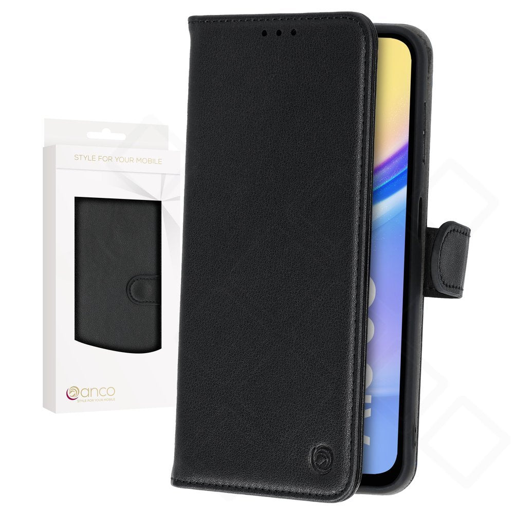 anco® Basic Bookcase für Samsung Galaxy A15 / A15 5G (A155F, A156B)