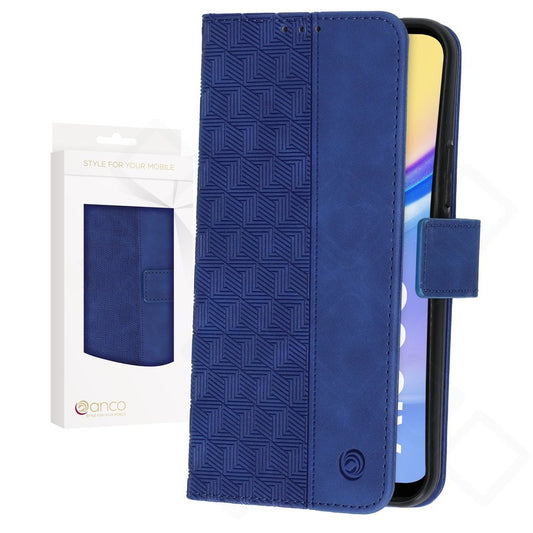 Samsung Galaxy A15 Hülle | anco Bookcase Geometric mit Kartenfach