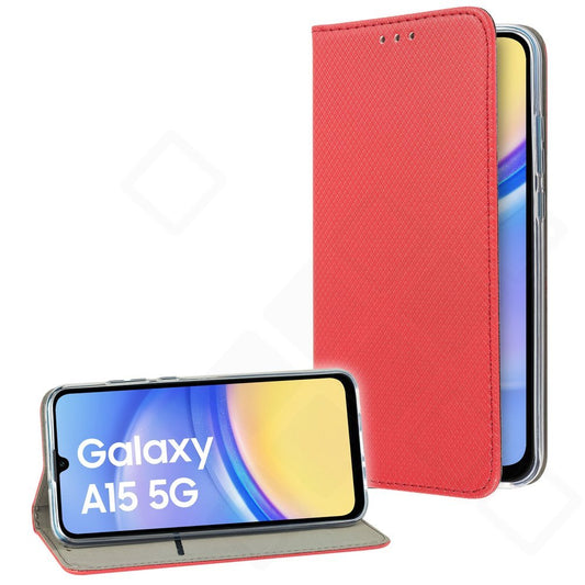Samsung Galaxy A15 Hülle | anco Bookcase Magnetic mit Kartenfach