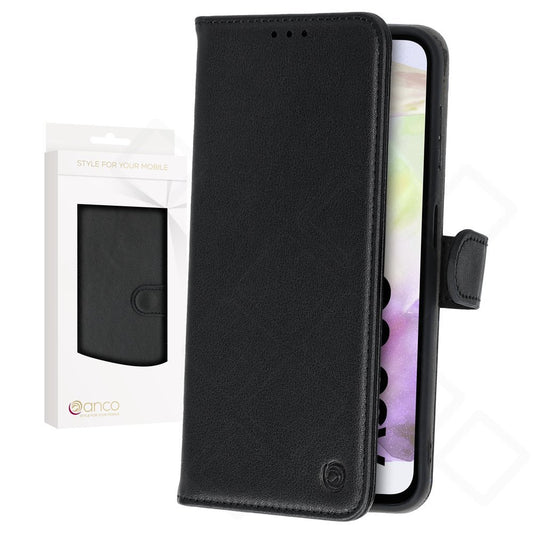 anco Basic Bookcase für Samsung Galaxy A35 5G – PU Leder Hülle mit Kartenfach
