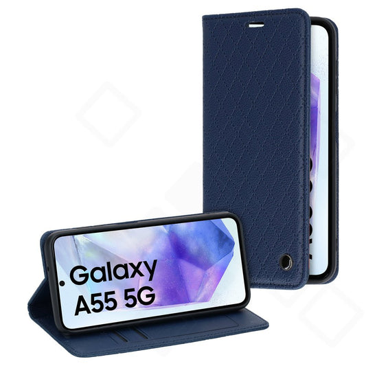 Bookcase Hülle mit Kartenfach für Samsung Galaxy A55 5G – Magnetverschluss